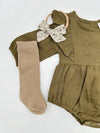 Olive Moss Gabriella Romper Set