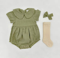 Sage Allie Romper Set