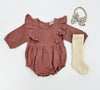 Victorian Pink Gabriella Romper Set