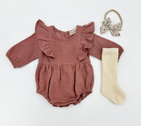 Victorian Pink Gabriella Romper Set
