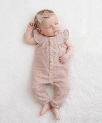 Jennifer Linen Jumper + Bow