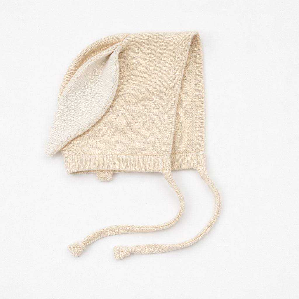 Knitted Bunny Bonnet
