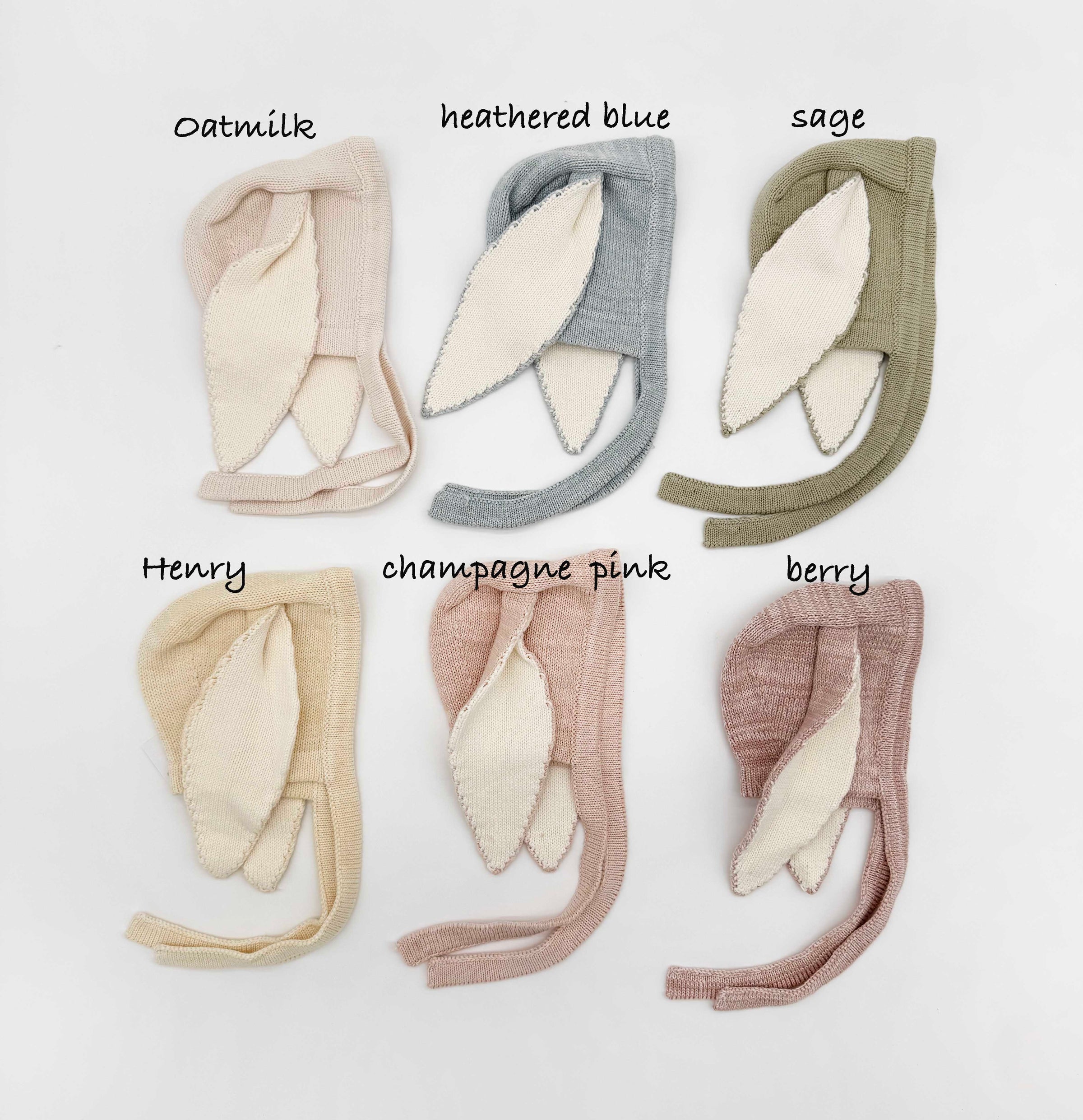 Knitted Henry Bunny Bonnet