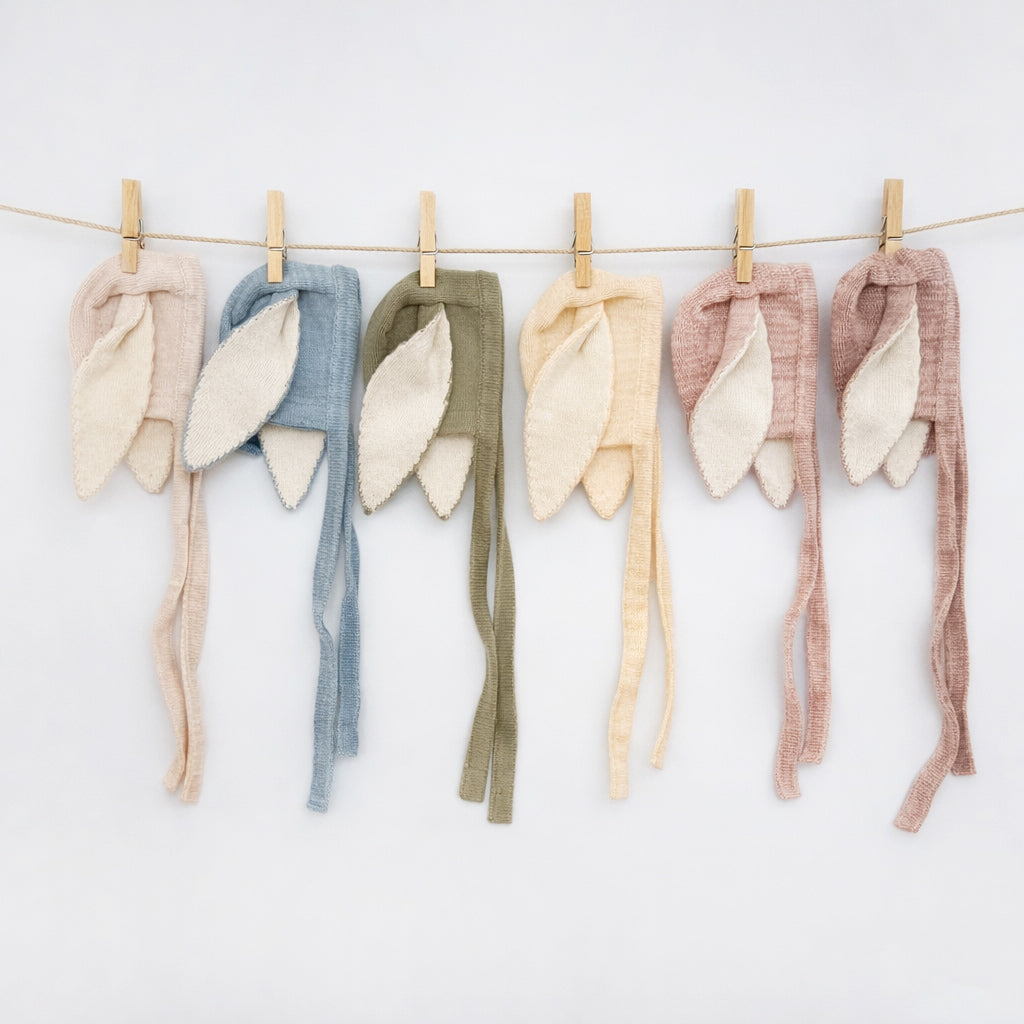 Knitted Henry Bunny Bonnet