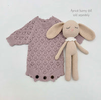 Lacy Easter Lilac Romper