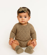 Cotton Lace Romper | Lacy Willow