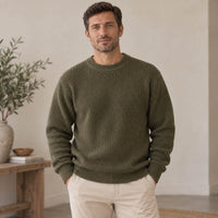 Everett Men’s Ribbed Knit Sweater