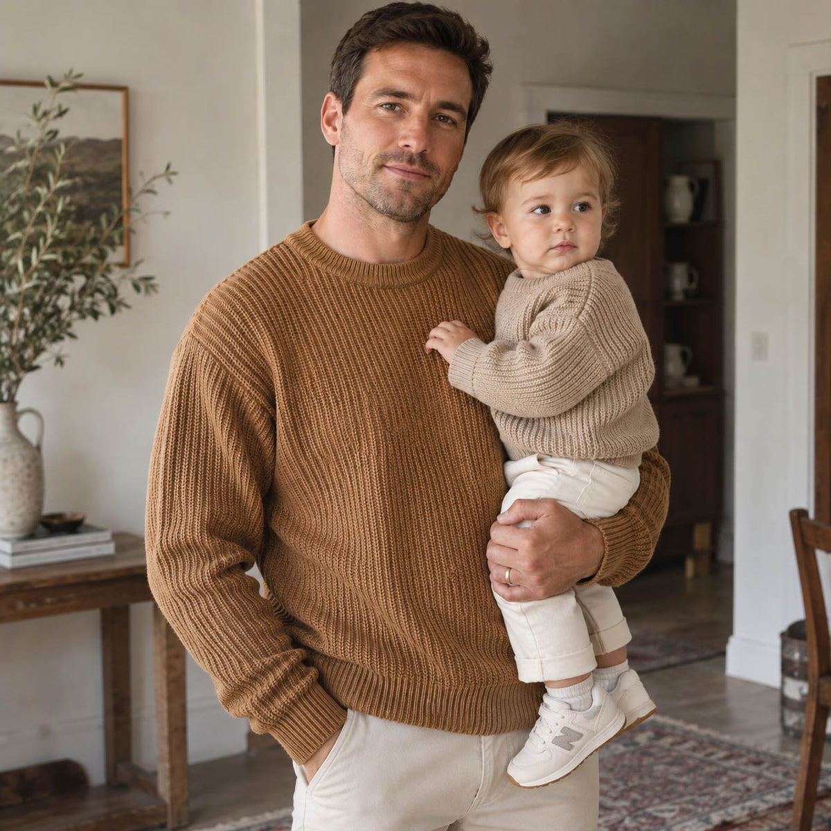 Everett Men’s Ribbed Knit Sweater