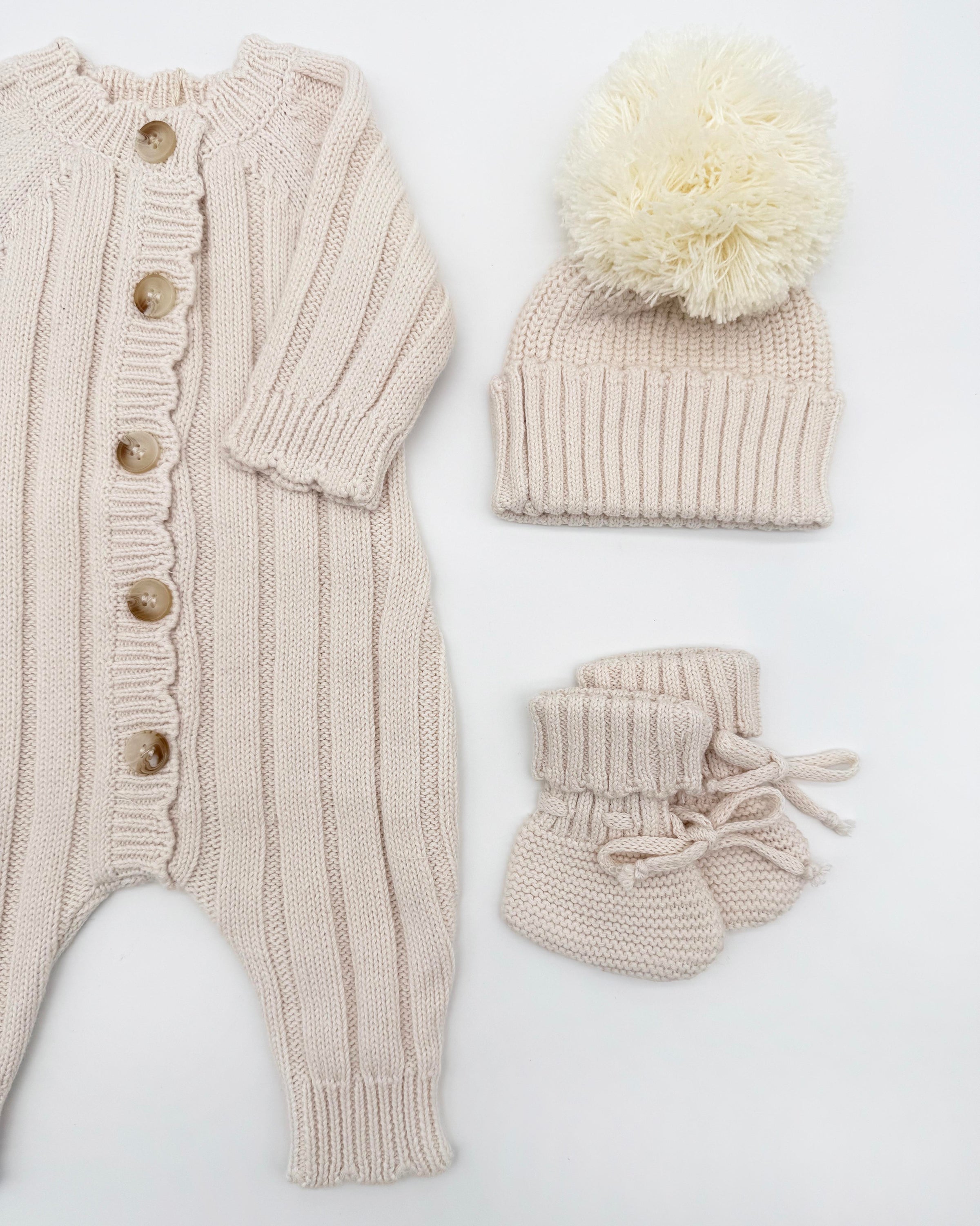 Mila Oatmilk Jumper Set