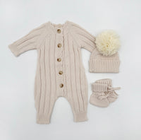 Mila Oatmilk Jumper Set