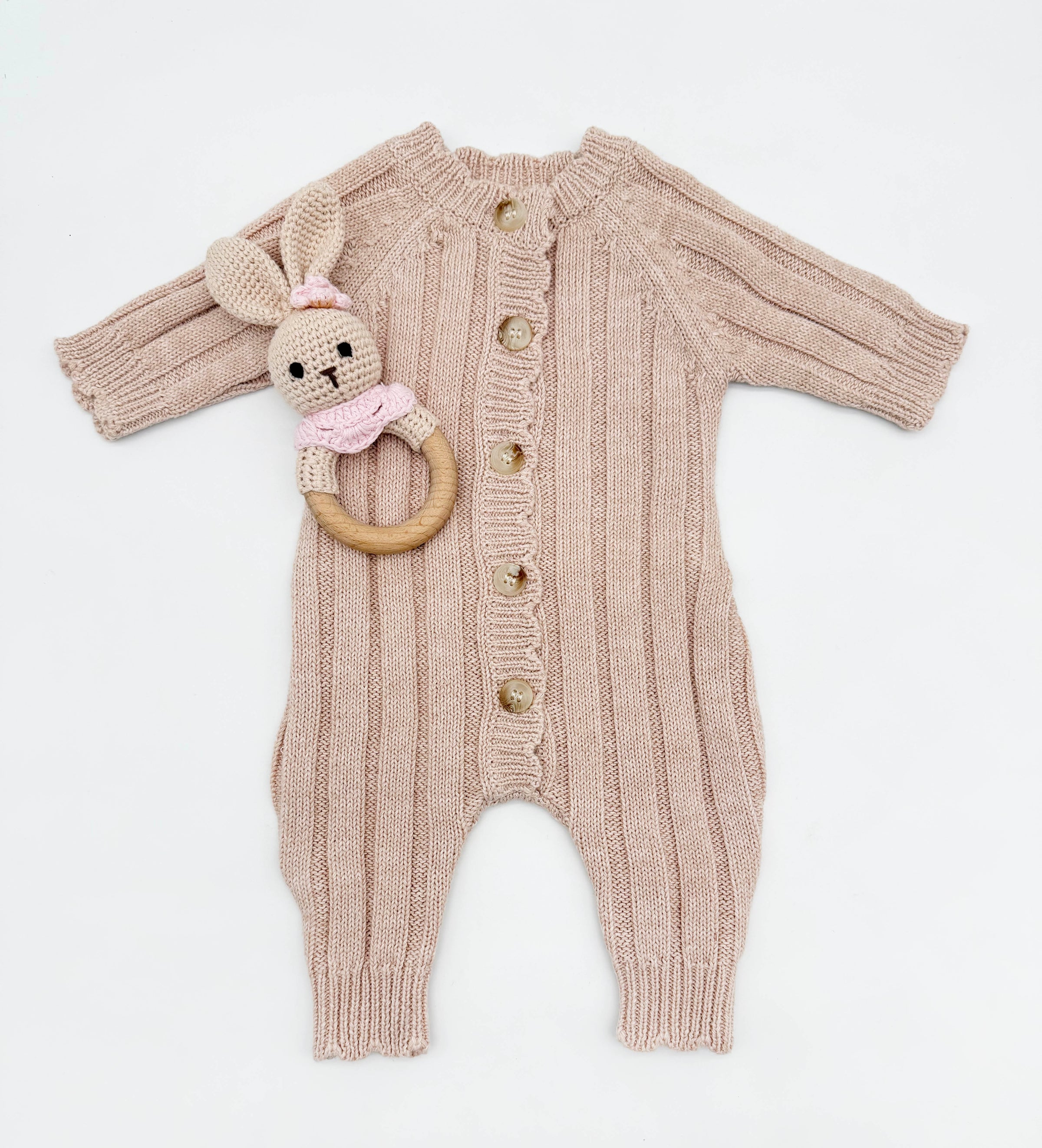 Mila Pink Apricot Jumper Set