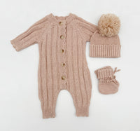 Mila Pink Apricot Jumper Set