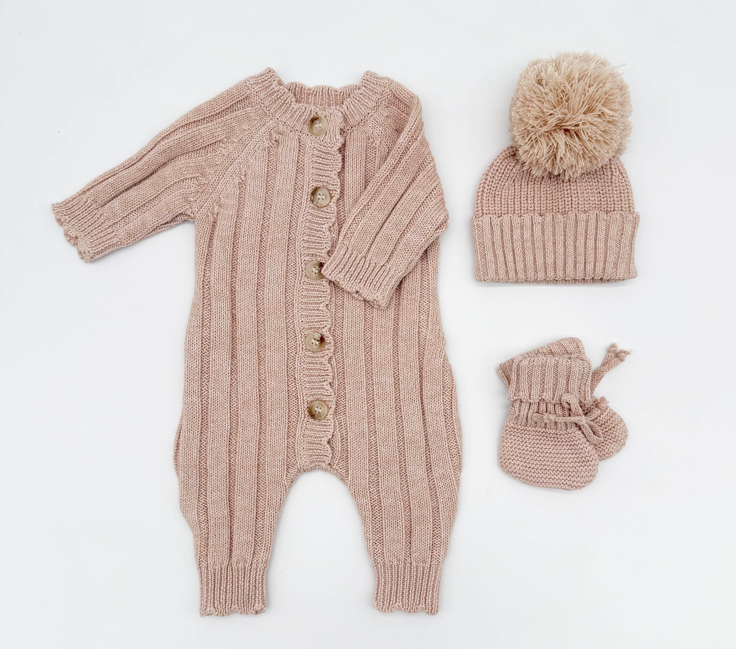 Mila Pink Apricot Jumper Set