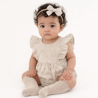 Gabriella Sleeveless Romper 3pc Set
