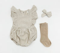 Gabriella Sleeveless Romper Set