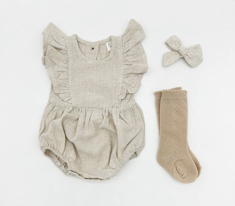 Gabriella Sleeveless Romper Set