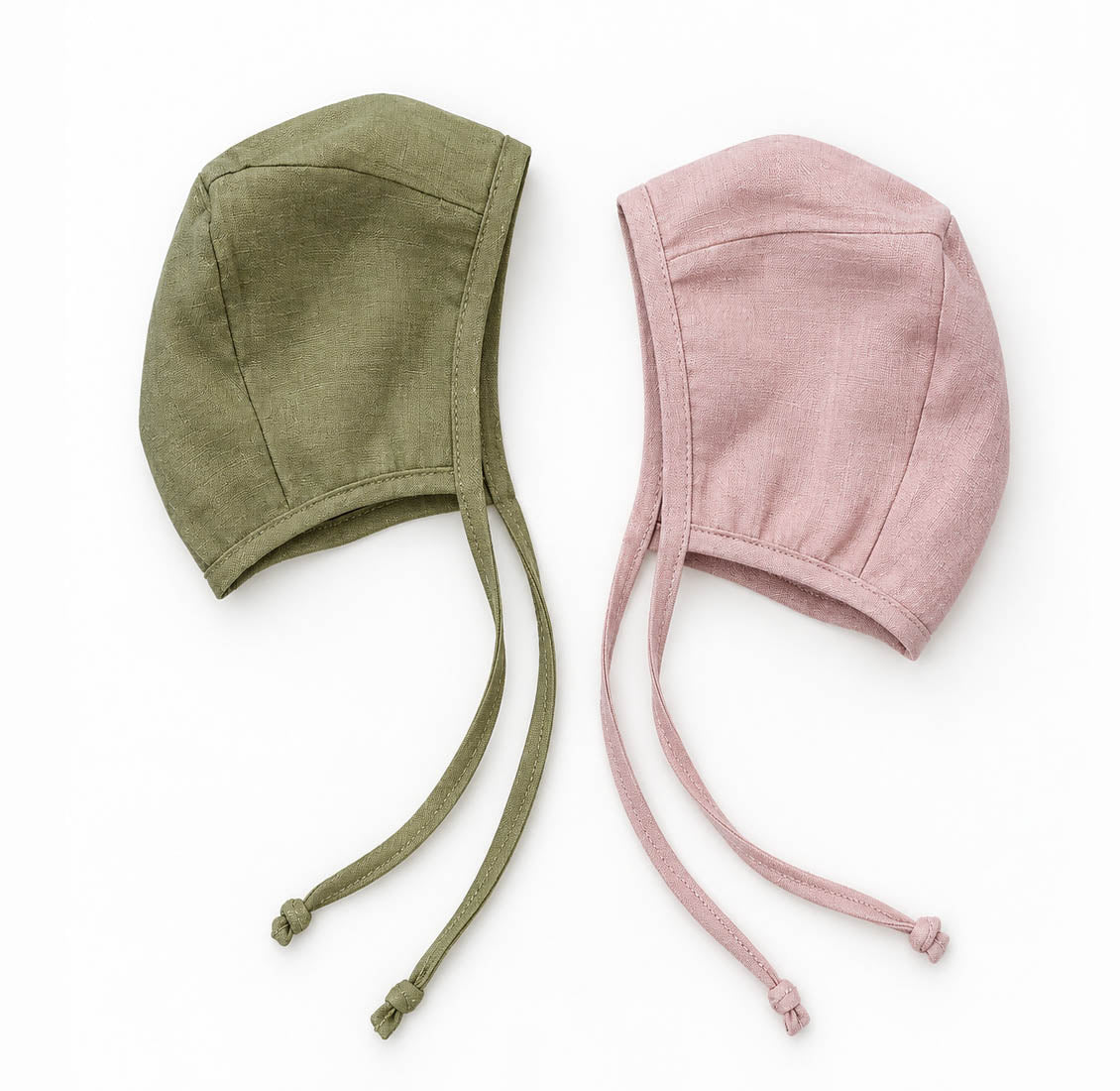 Reversible Linen Floral Allie Bonnet