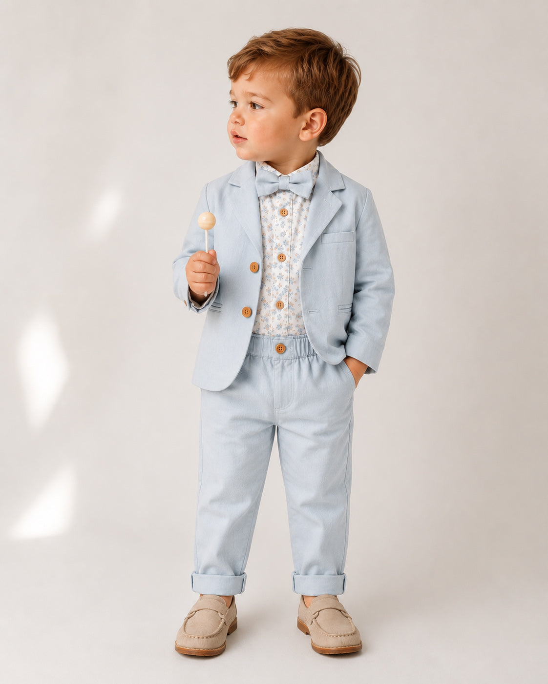Sebastian Boys Blazer + Bow