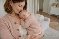 Cotton Knitted baby kids | Sophia Cardigan