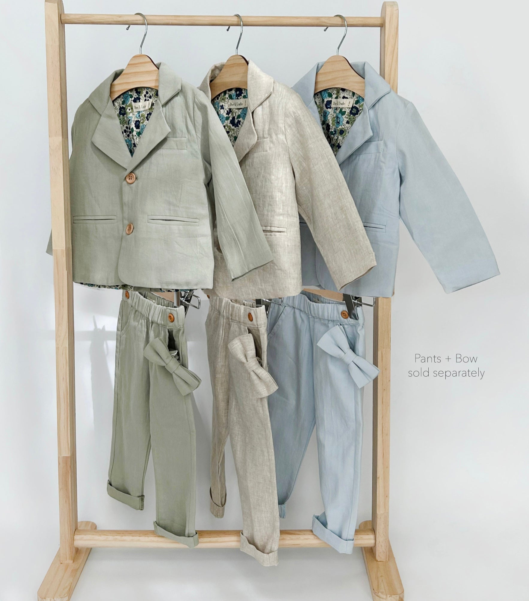 Sebastian Boys Blazer + Bow