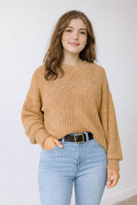 Women's Chunky 100% Cotton Knitted Sweater