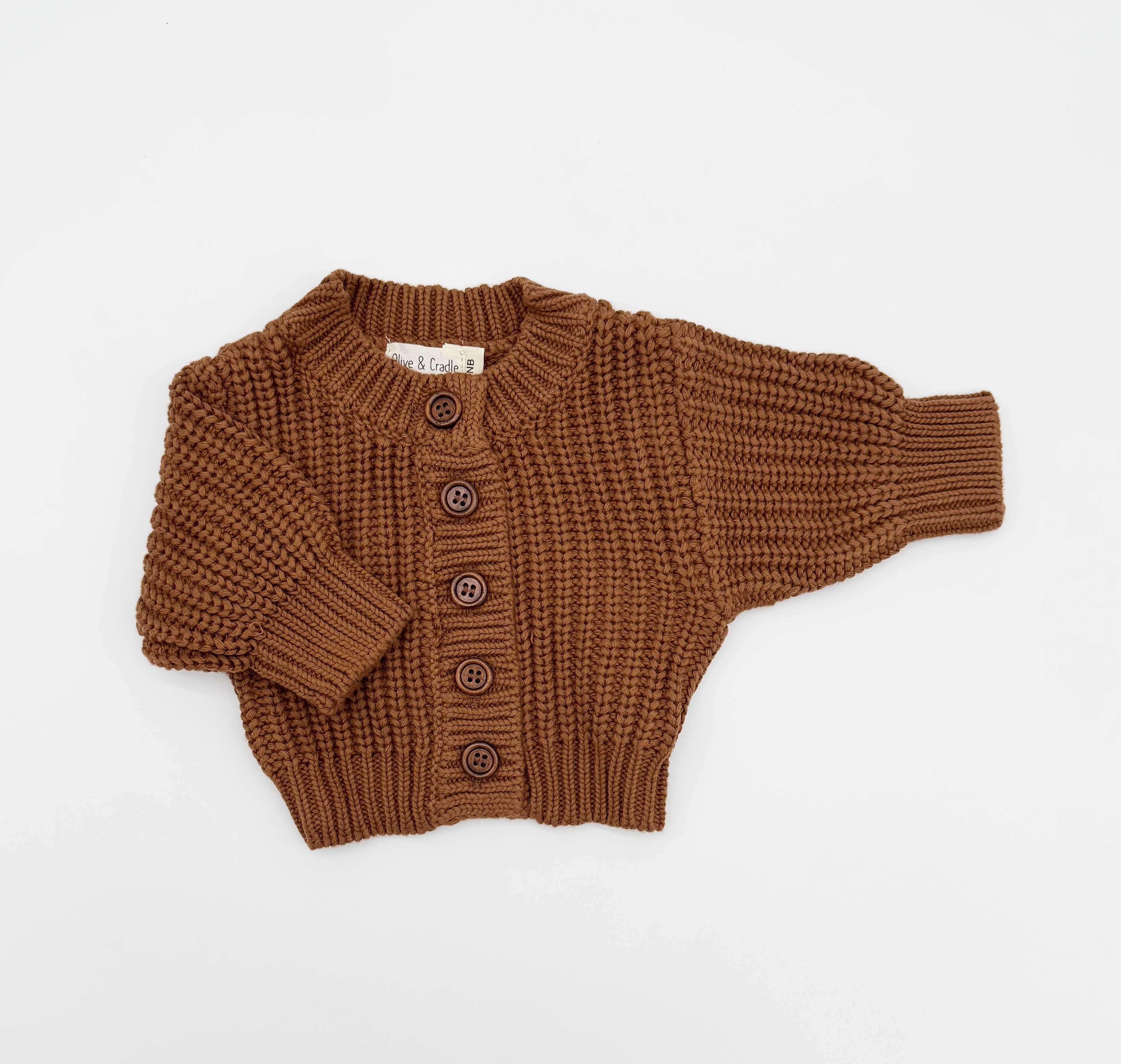 Theo Cardigan – Olive and Cradle