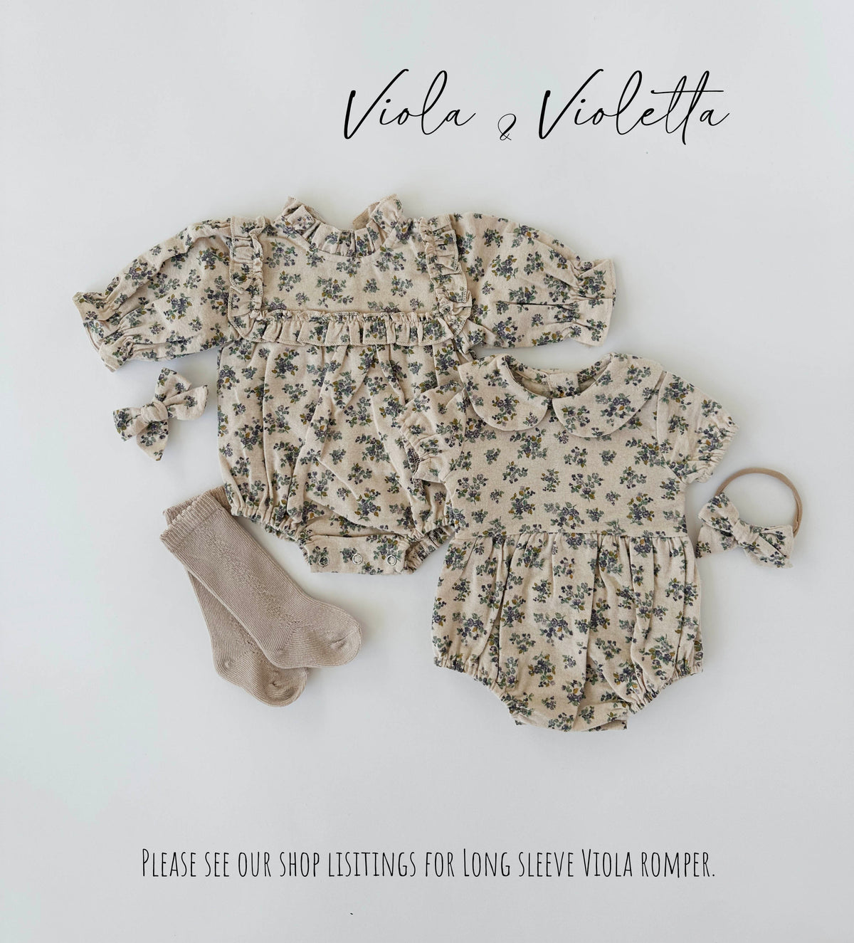 Violetta Romper Set