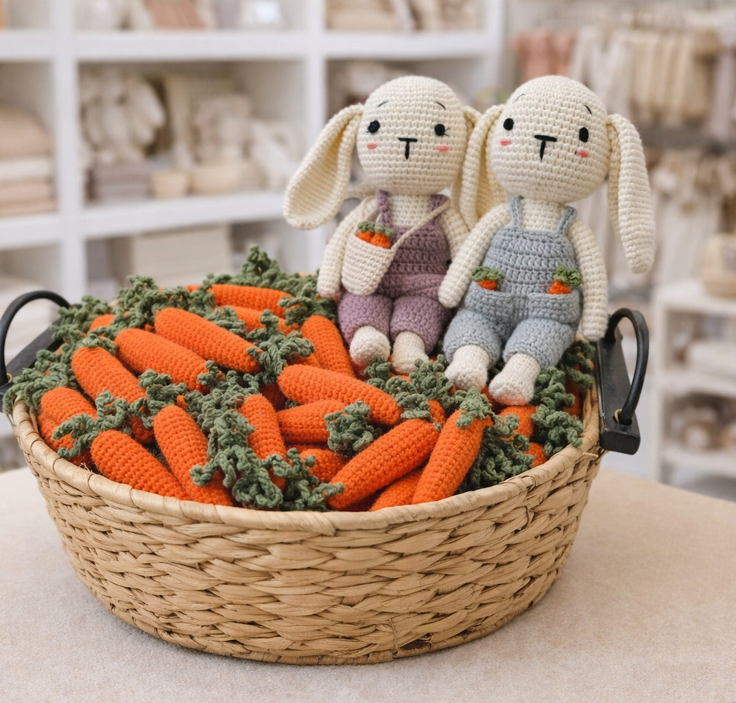 Crochet Pocket Carrots