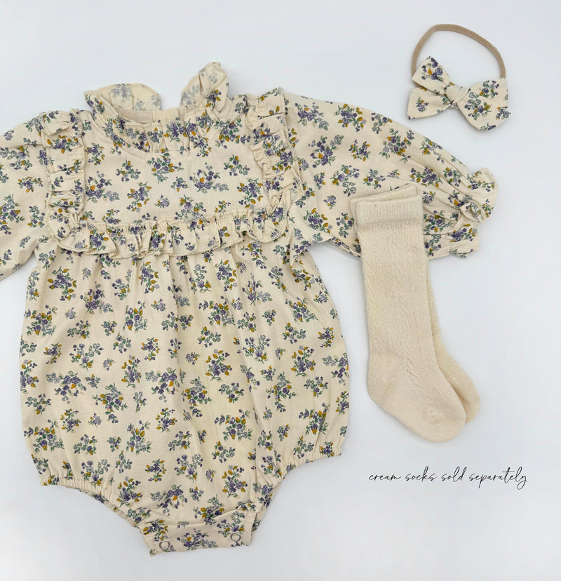 Violla Romper with Bow