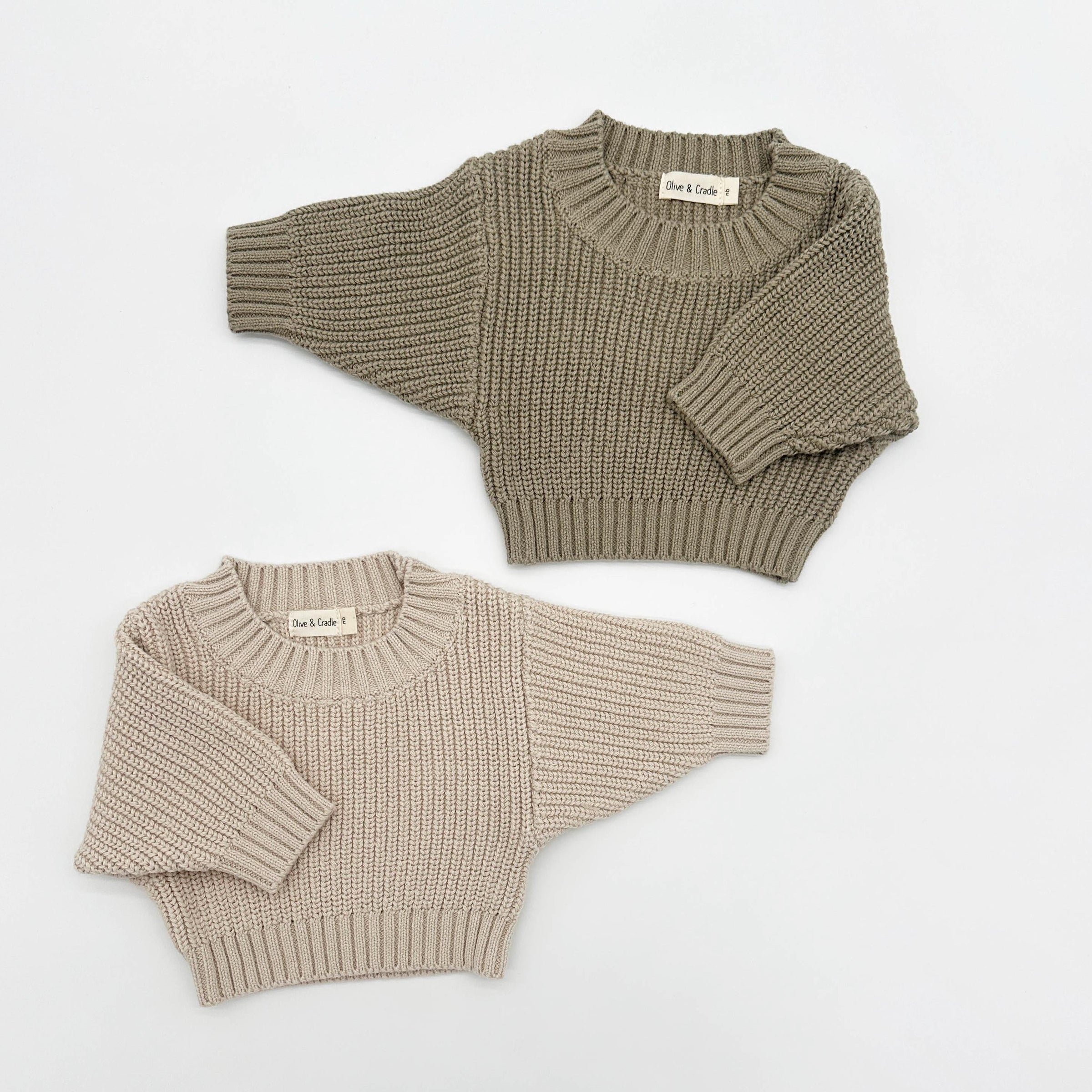 Crewneck Knitted Sweater
