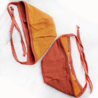 Pumpkin Spice Reversible Bonnet