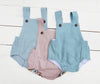 June Reversible Linen Romper