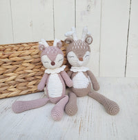 Crochet Sleepy Deer