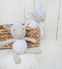 Crochet Lamb Toy