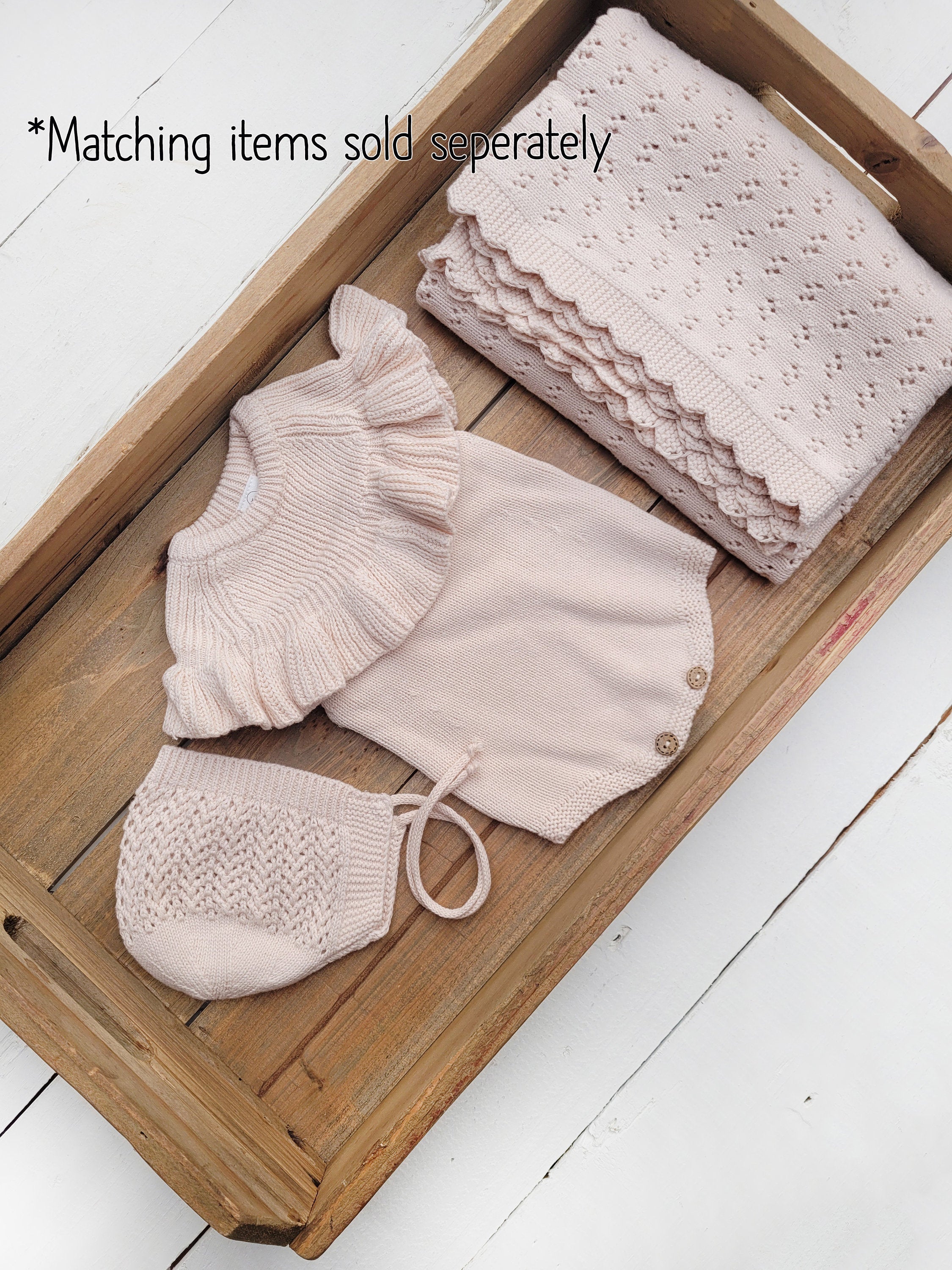 トップス Baby ribbon knit tops AM1478 ANDMARY】Baby ribbon knit tops