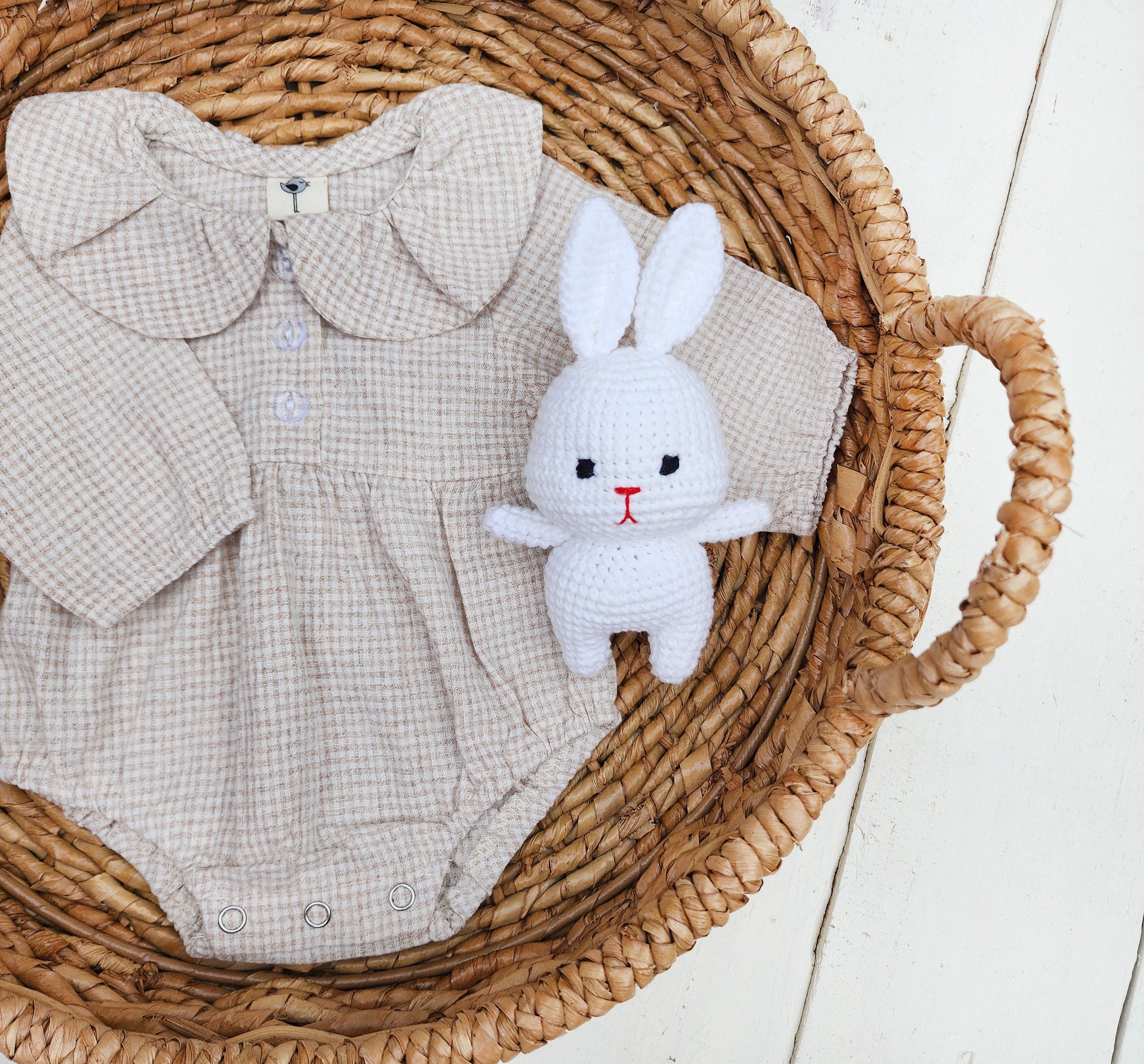 Mini Crochet Bunny