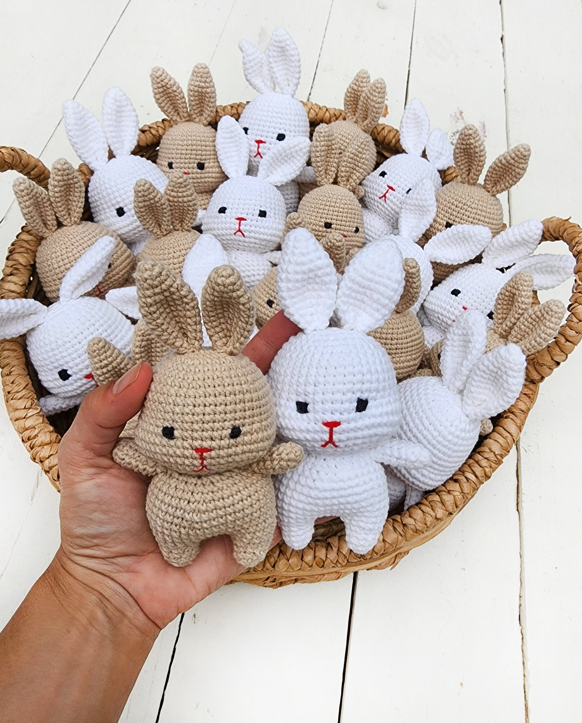 Mini Crochet Bunny