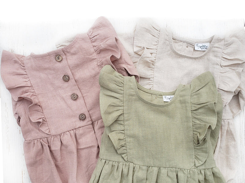Gabriella Sleeveless Romper Set