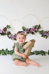 Gabriella Sleeveless Romper Set